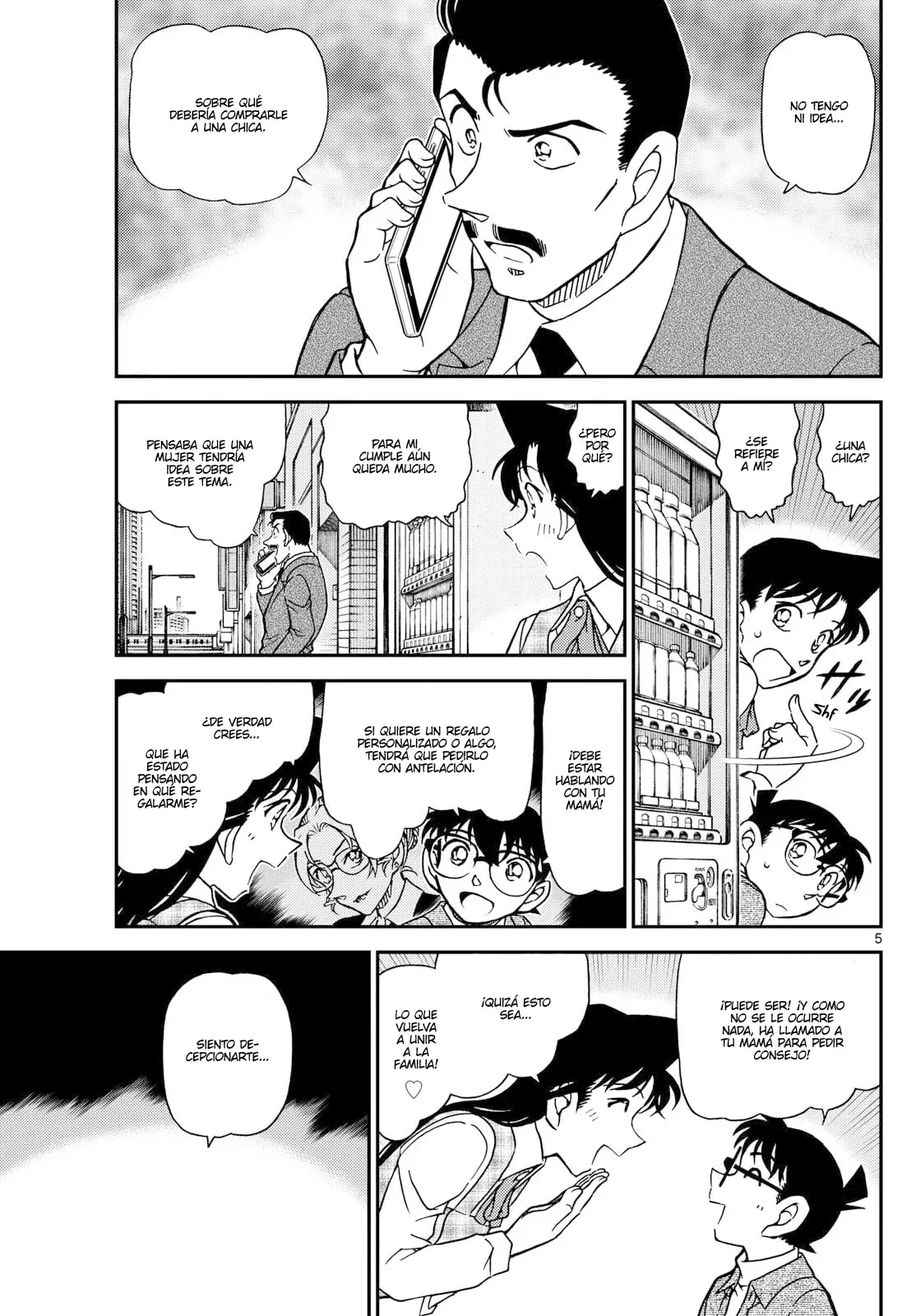Detective Conan Capitulo 1141: La cita secreta de Kogoro página 5
