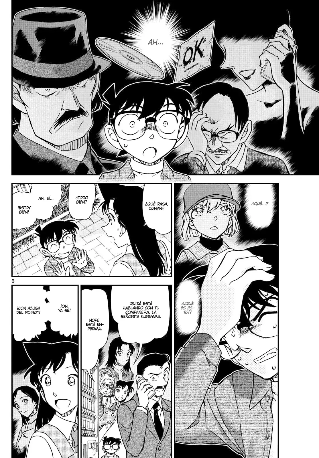 Detective Conan Capitulo 1141: La cita secreta de Kogoro página 8