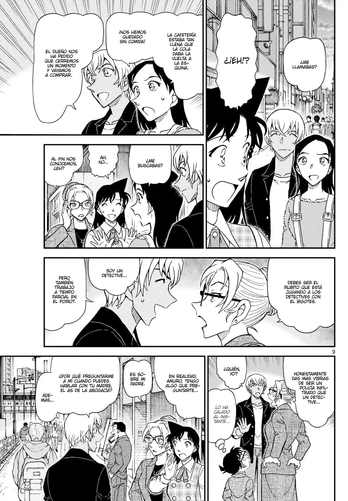 Detective Conan Capitulo 1141: La cita secreta de Kogoro página 9