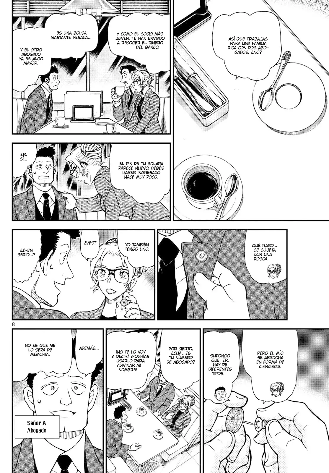 Detective Conan Capitulo 1142: El mentiroso es... página 8