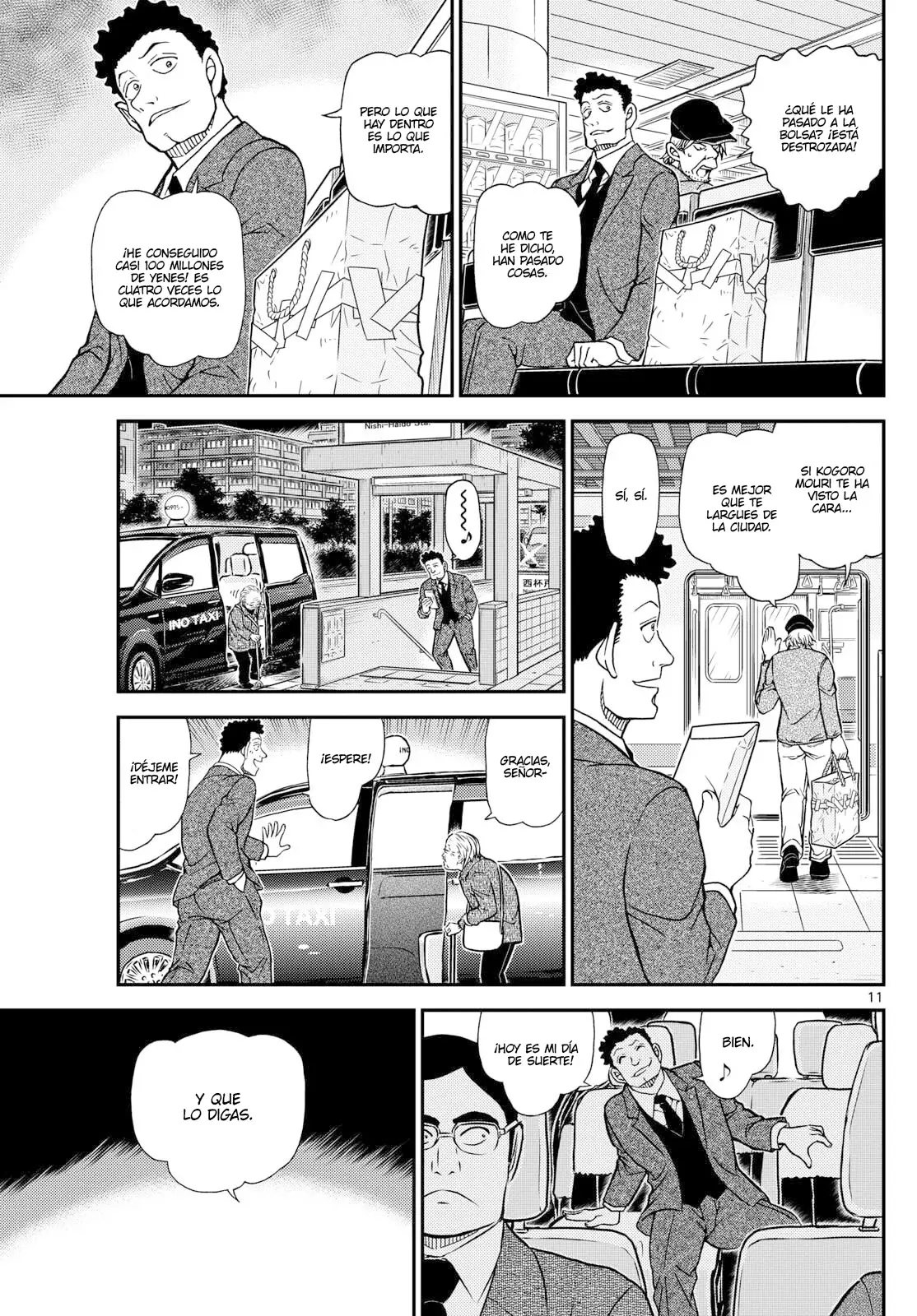 Detective Conan Capitulo 1143: Como una bomba de humo página 11