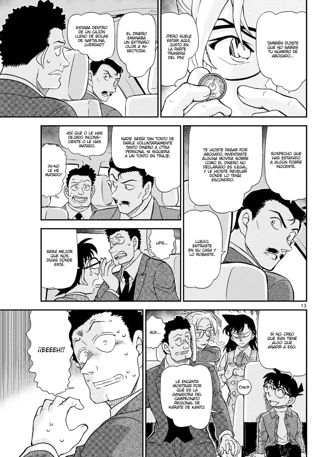 Detective Conan Capitulo 1143: Como una bomba de humo página 13
