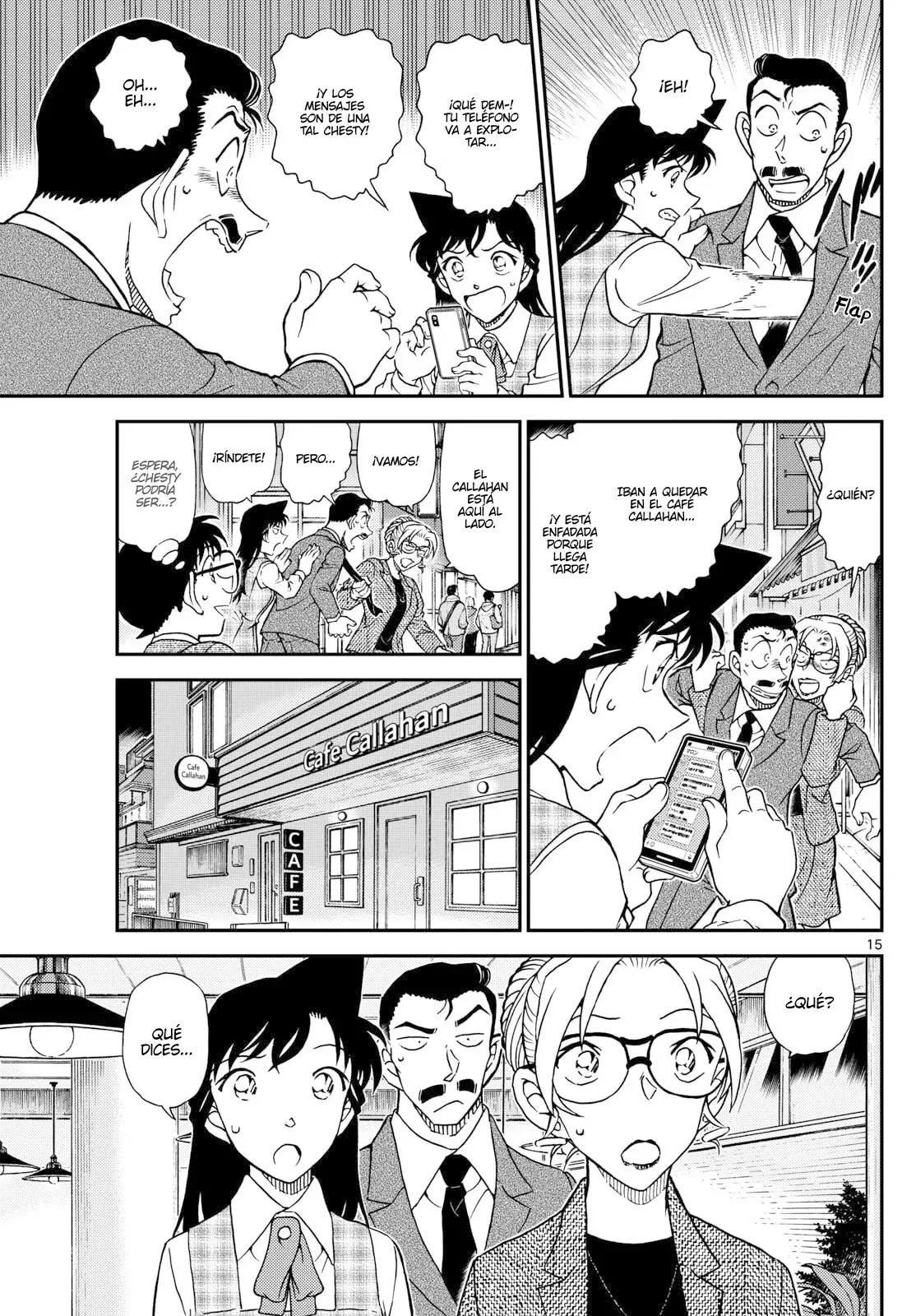 Detective Conan Capitulo 1143: Como una bomba de humo página 15