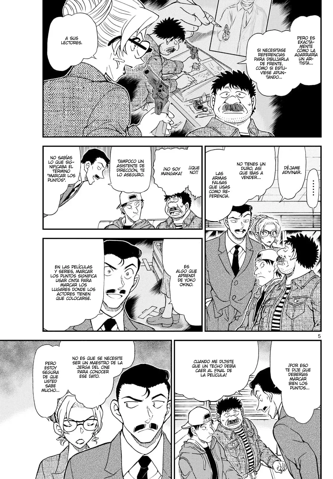 Detective Conan Capitulo 1143: Como una bomba de humo página 5