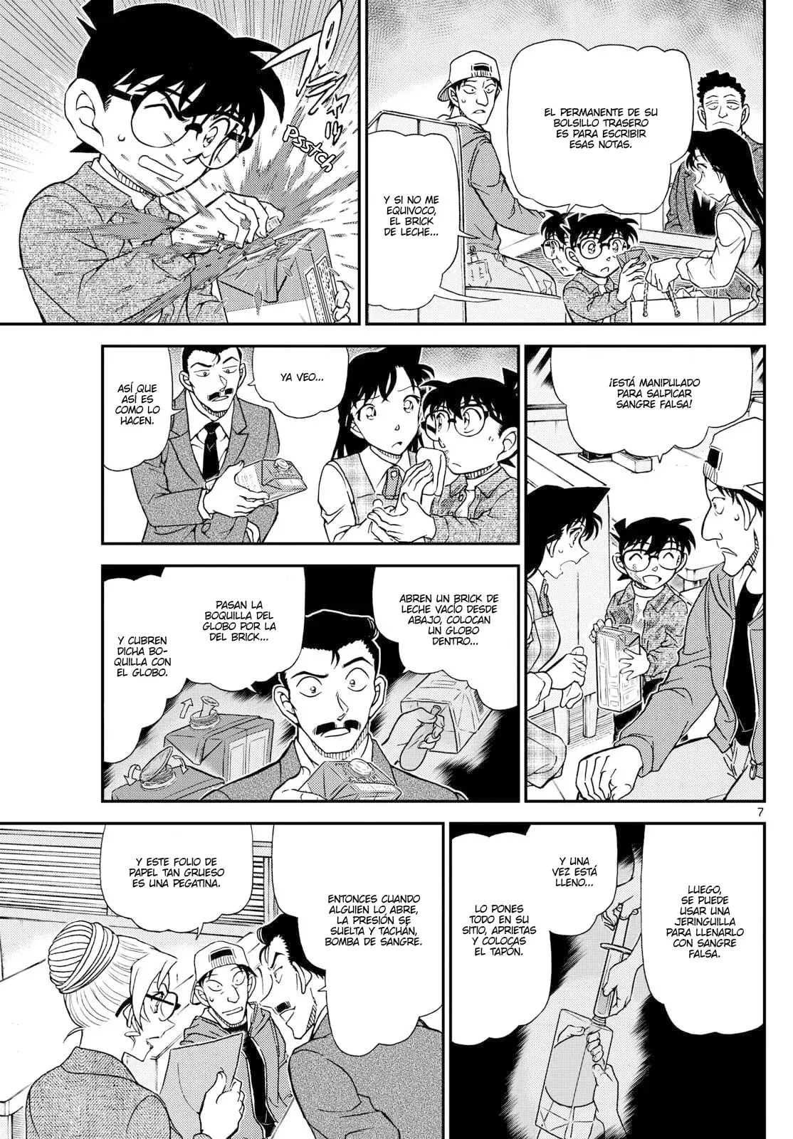 Detective Conan Capitulo 1143: Como una bomba de humo página 7