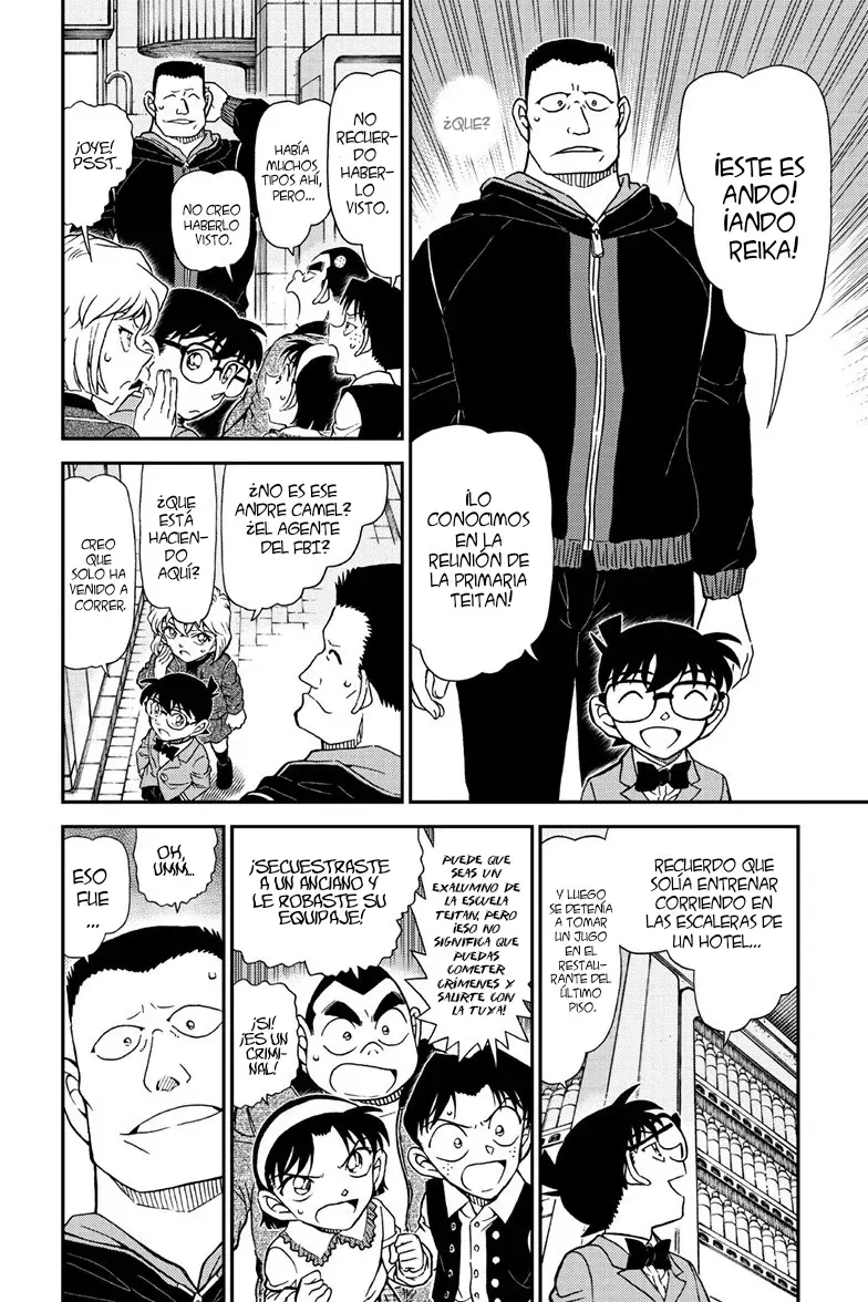 Detective Conan Capitulo 1144: El hombre que fue invitado página 10