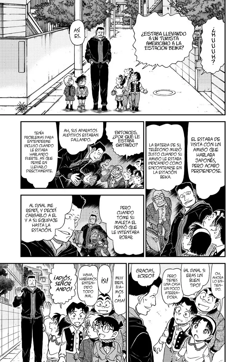 Detective Conan Capitulo 1144: El hombre que fue invitado página 11