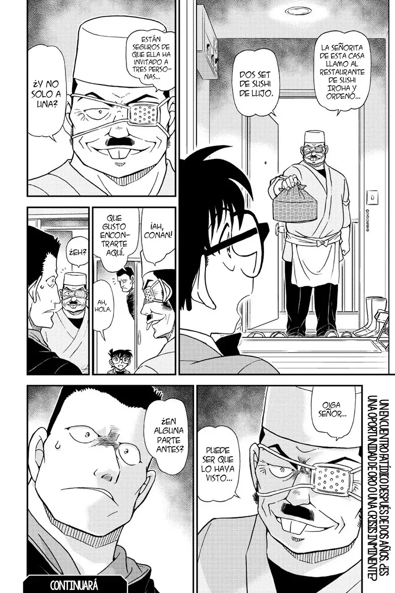 Detective Conan Capitulo 1144: El hombre que fue invitado página 18