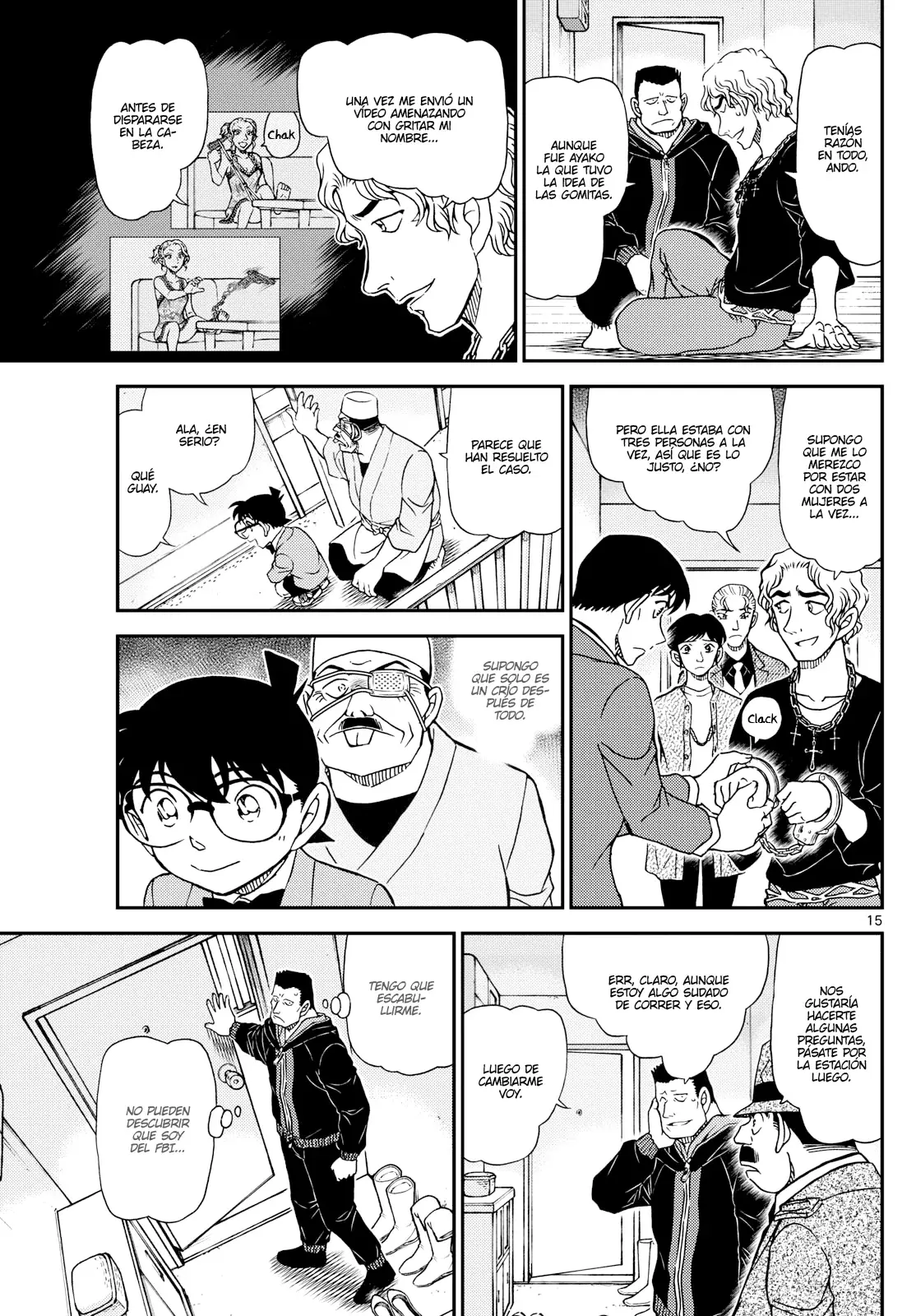 Detective Conan Capitulo 1146: Este lugar es peligroso página 15