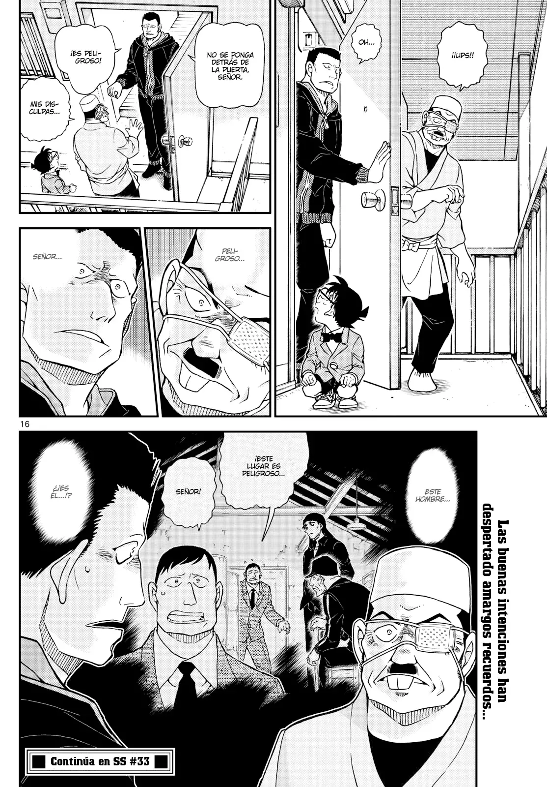 Detective Conan Capitulo 1146: Este lugar es peligroso página 16