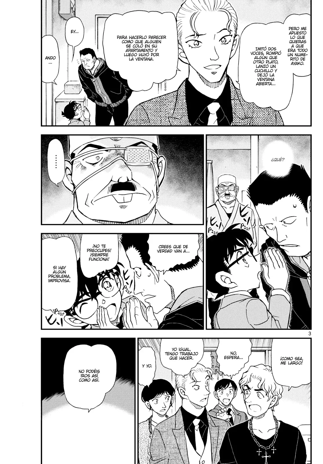 Detective Conan Capitulo 1146: Este lugar es peligroso página 3