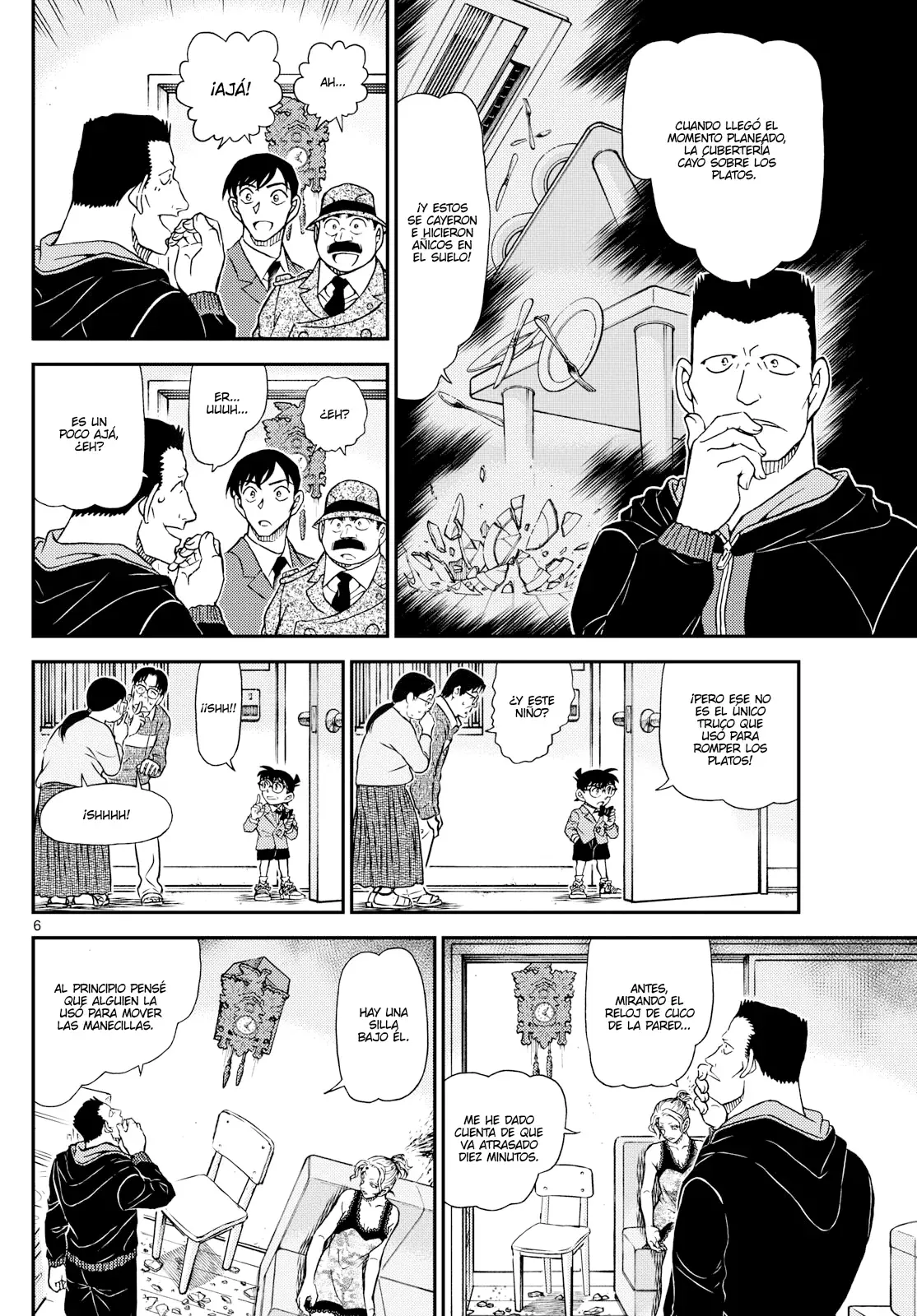 Detective Conan Capitulo 1146: Este lugar es peligroso página 6