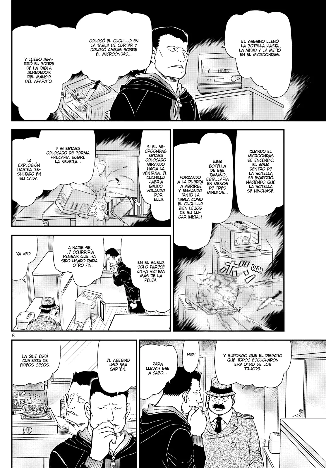 Detective Conan Capitulo 1146: Este lugar es peligroso página 8