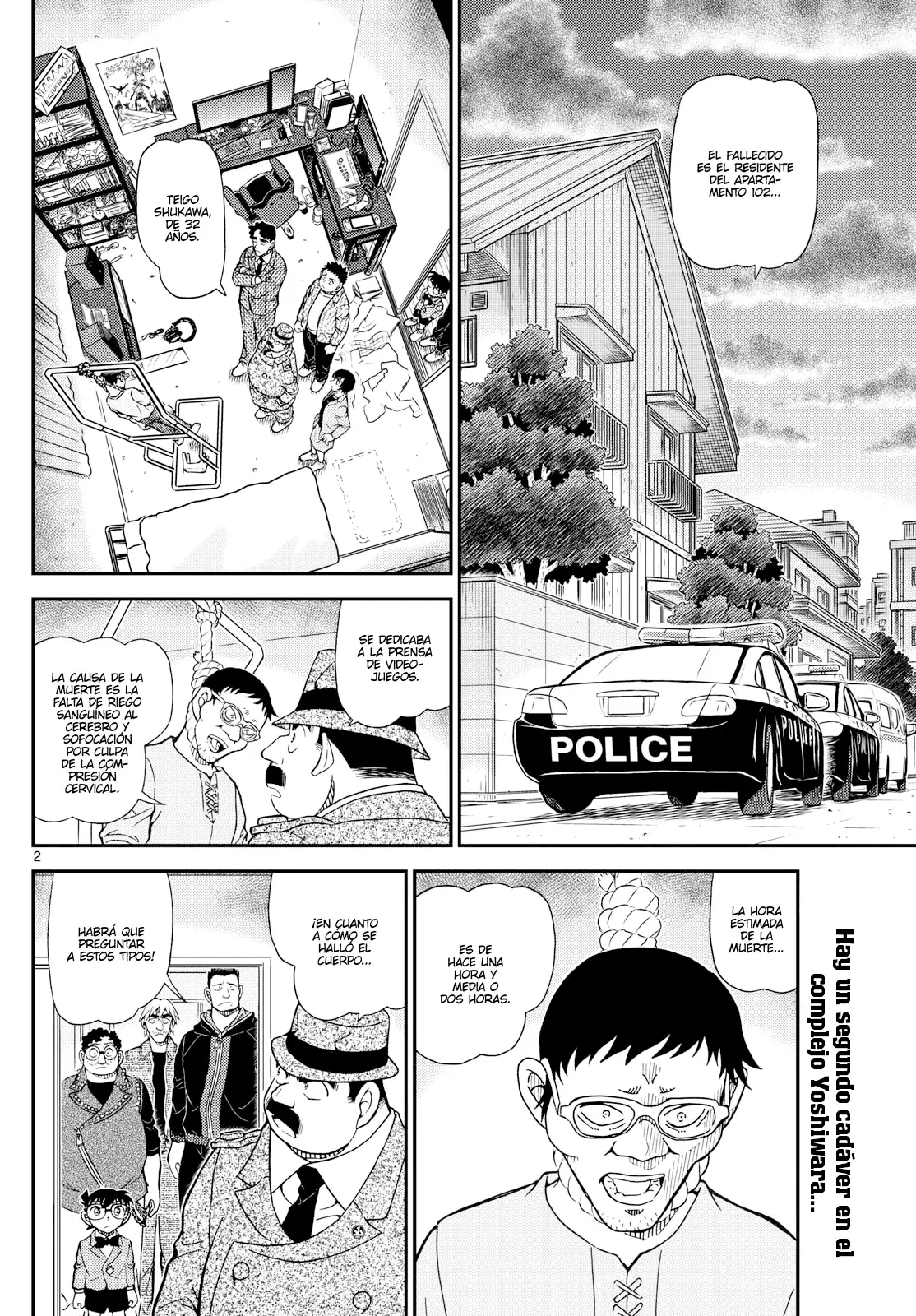 Detective Conan Capitulo 1148: El visitante del caos página 2