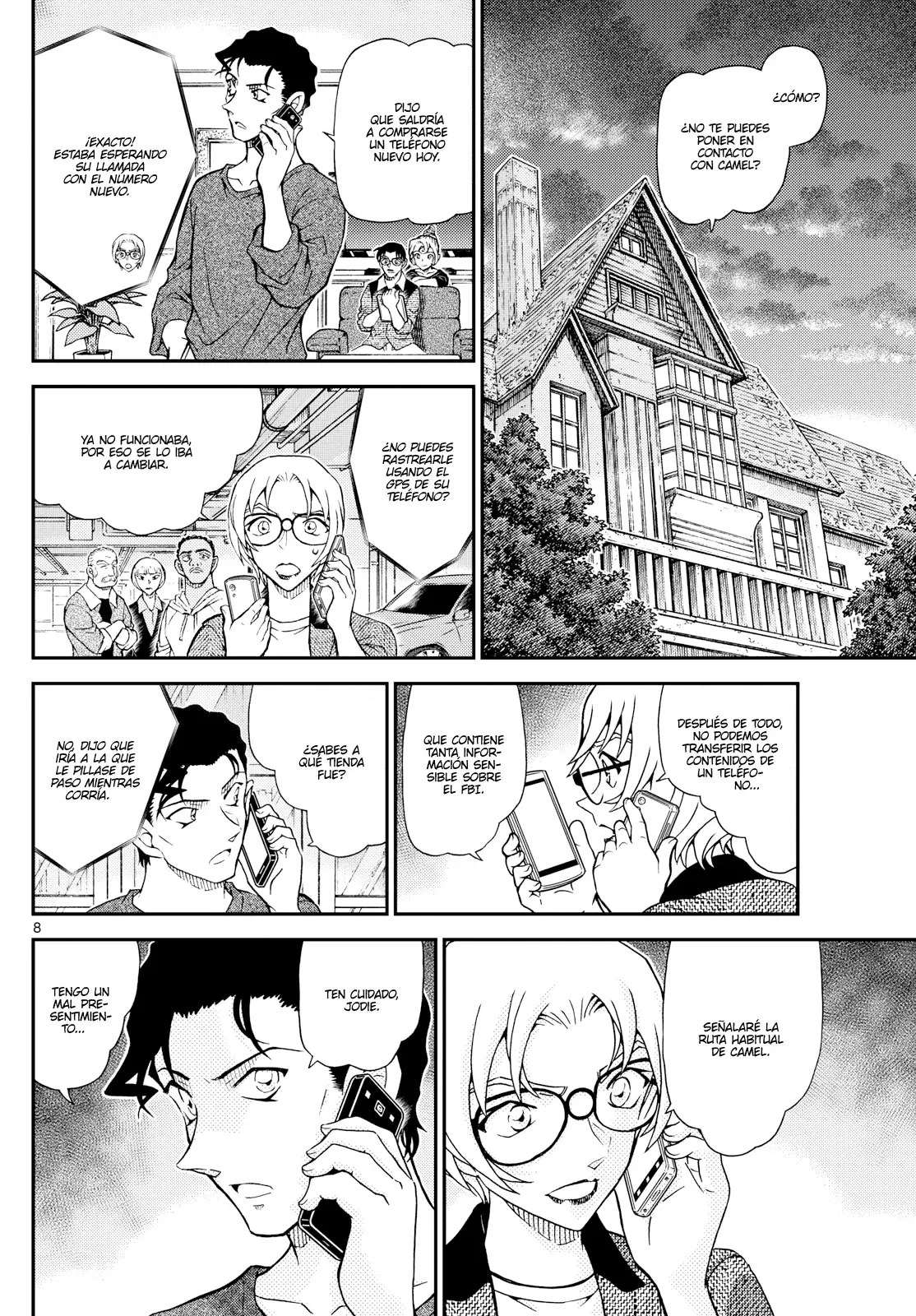 Detective Conan Capitulo 1148: El visitante del caos página 8