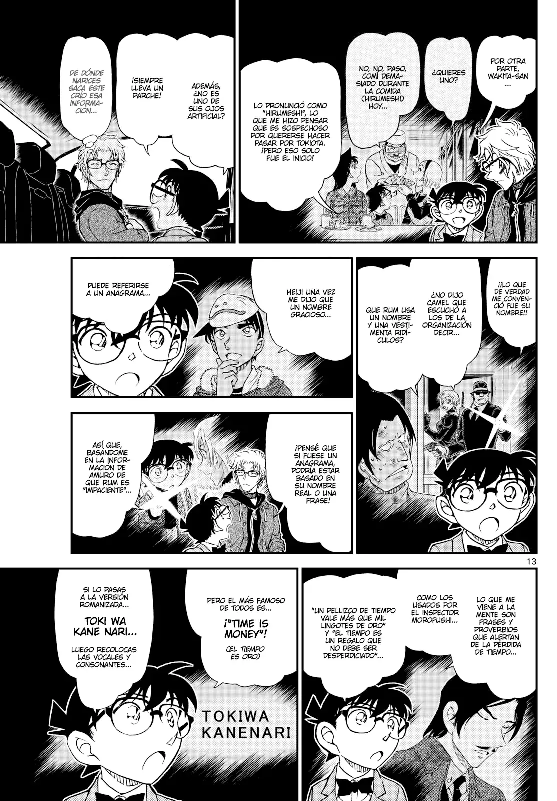 Detective Conan Capitulo 1150: Los perseguidores del caos página 13