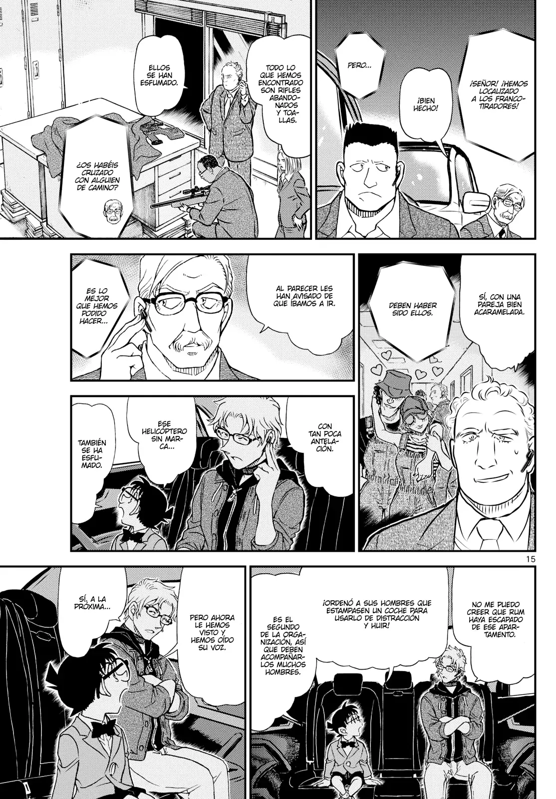 Detective Conan Capitulo 1150: Los perseguidores del caos página 15