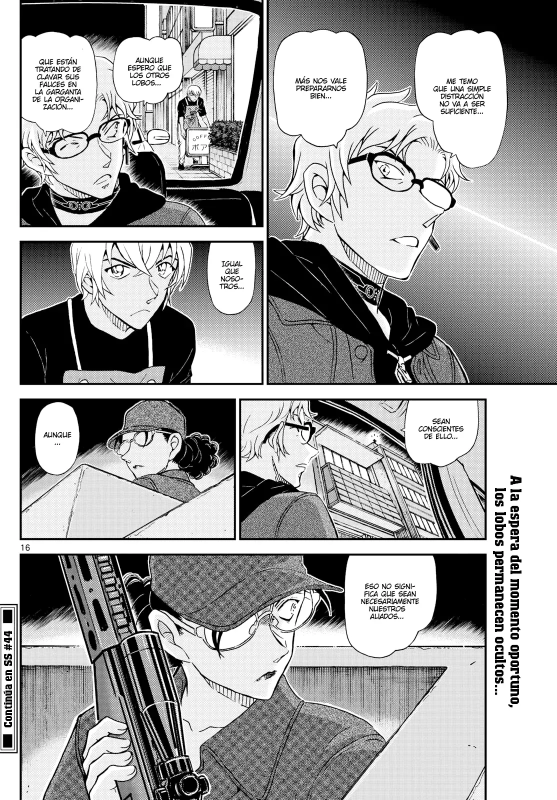 Detective Conan Capitulo 1150: Los perseguidores del caos página 16