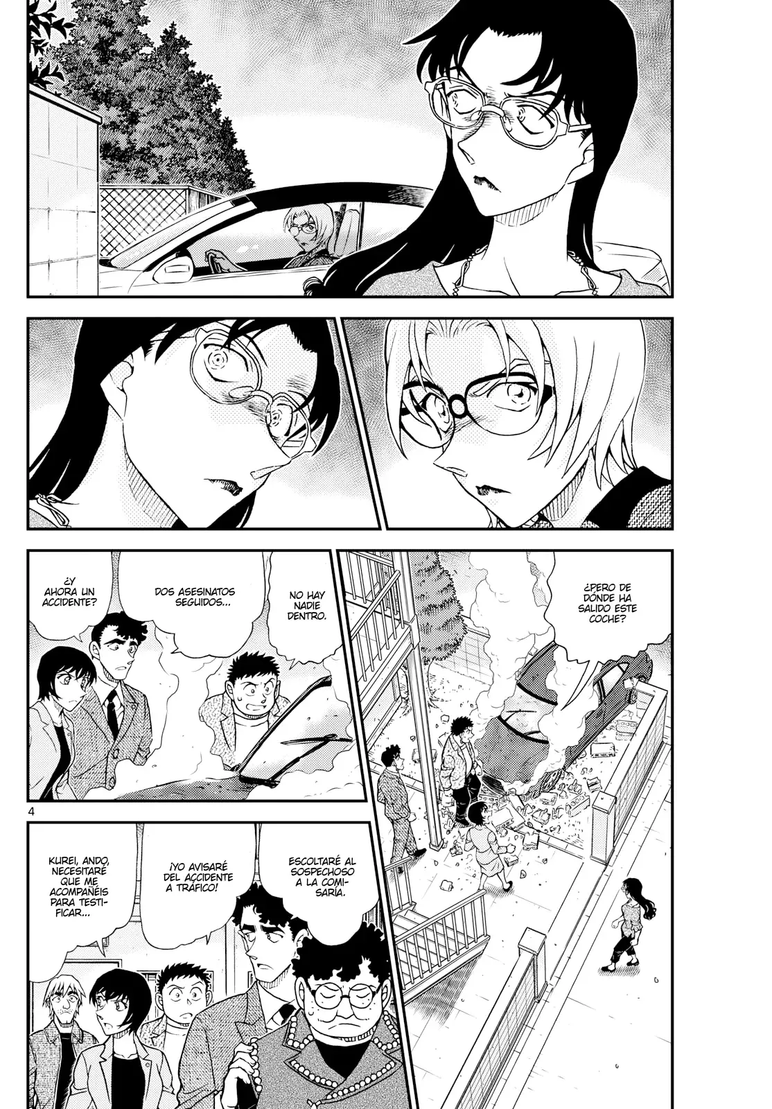 Detective Conan Capitulo 1150: Los perseguidores del caos página 4