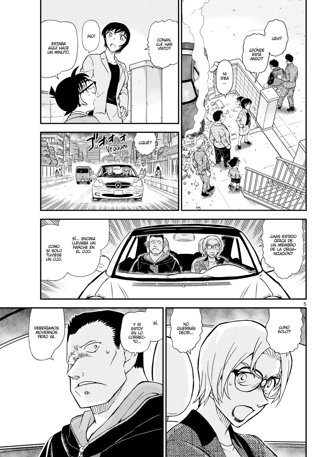 Detective Conan Capitulo 1150: Los perseguidores del caos página 5