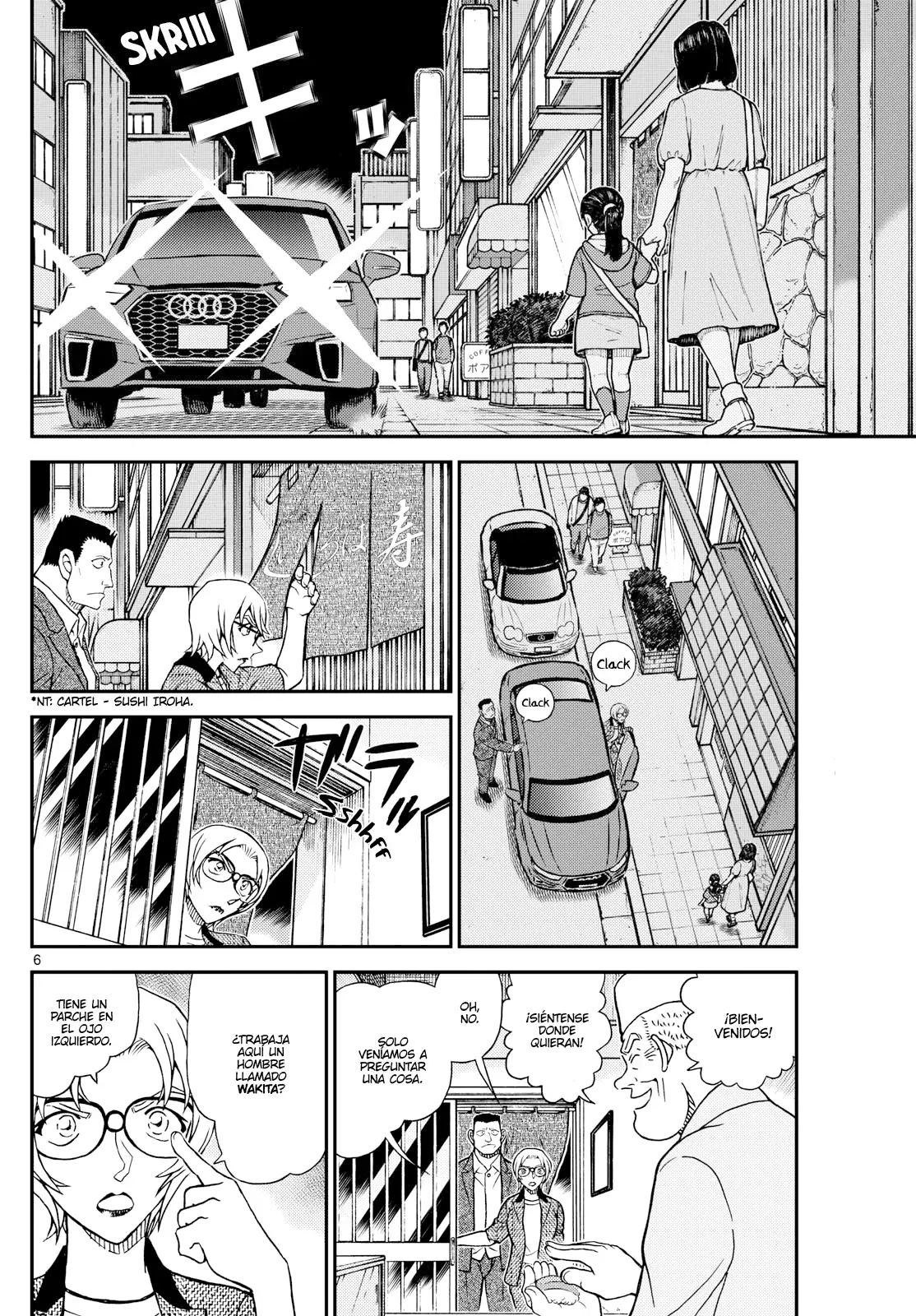Detective Conan Capitulo 1150: Los perseguidores del caos página 6