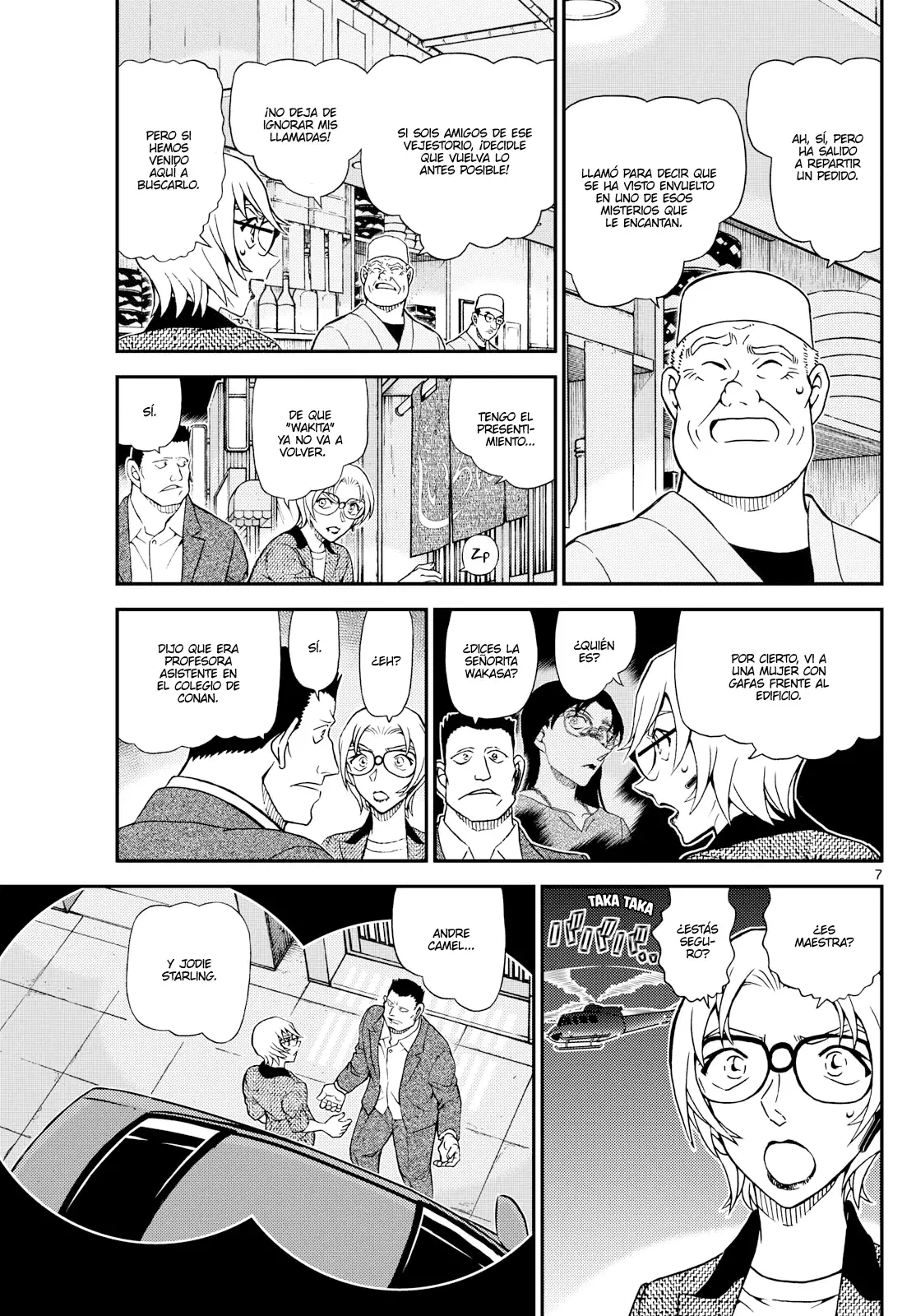 Detective Conan Capitulo 1150: Los perseguidores del caos página 7