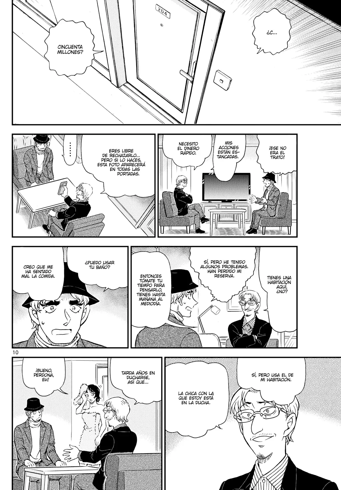 Detective Conan Capitulo 1151: La foto del chantaje página 10
