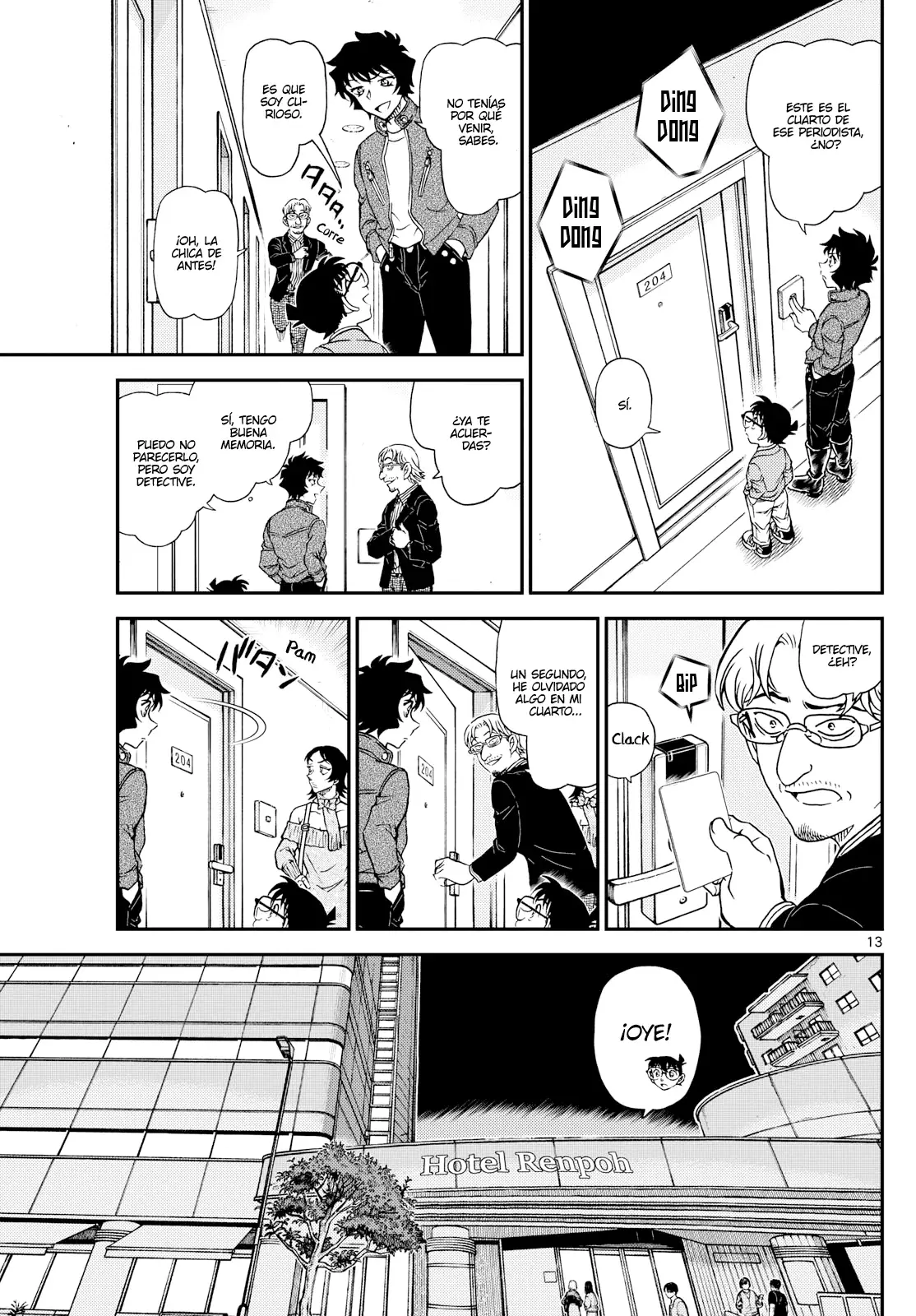 Detective Conan Capitulo 1151: La foto del chantaje página 13