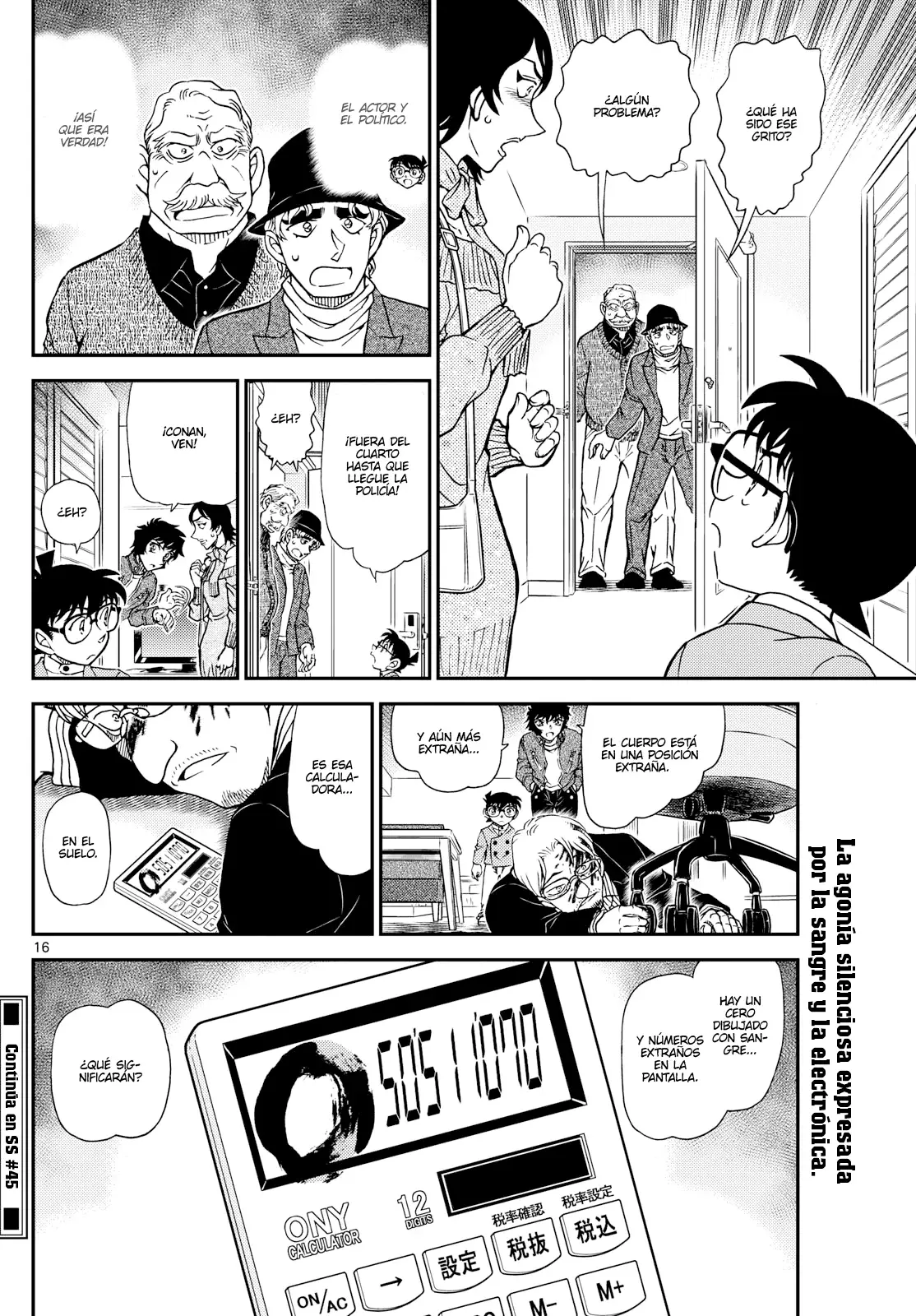 Detective Conan Capitulo 1151: La foto del chantaje página 16