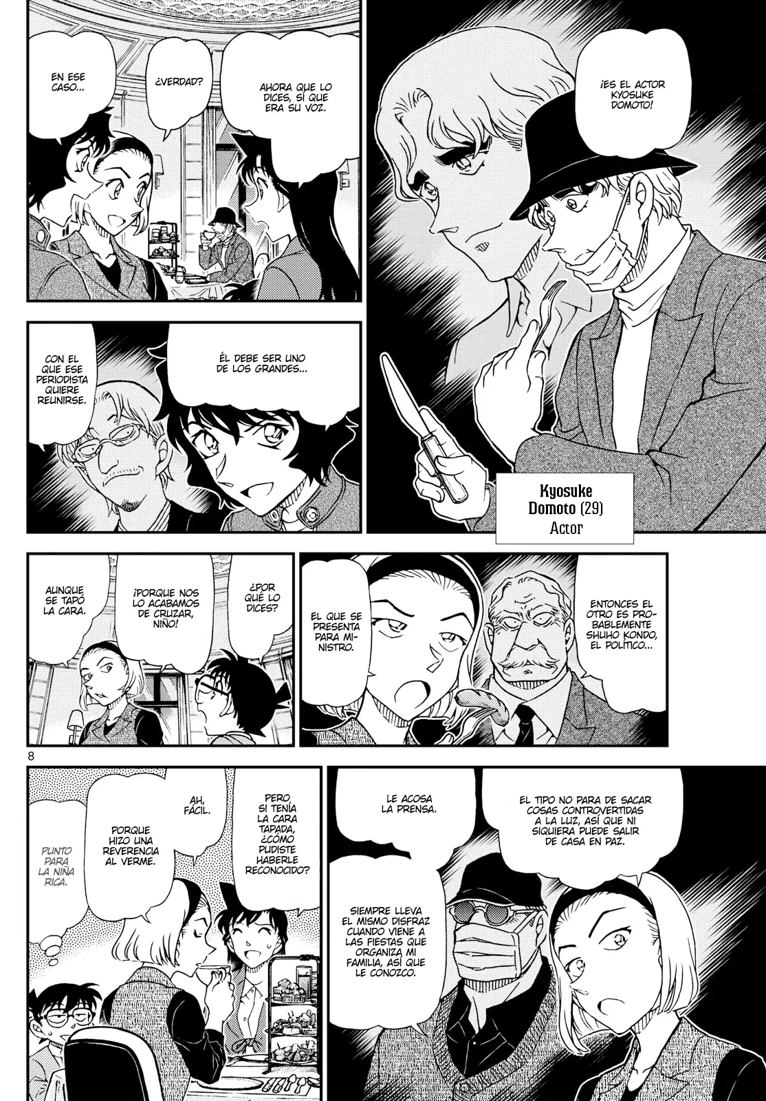 Detective Conan Capitulo 1151: La foto del chantaje página 8