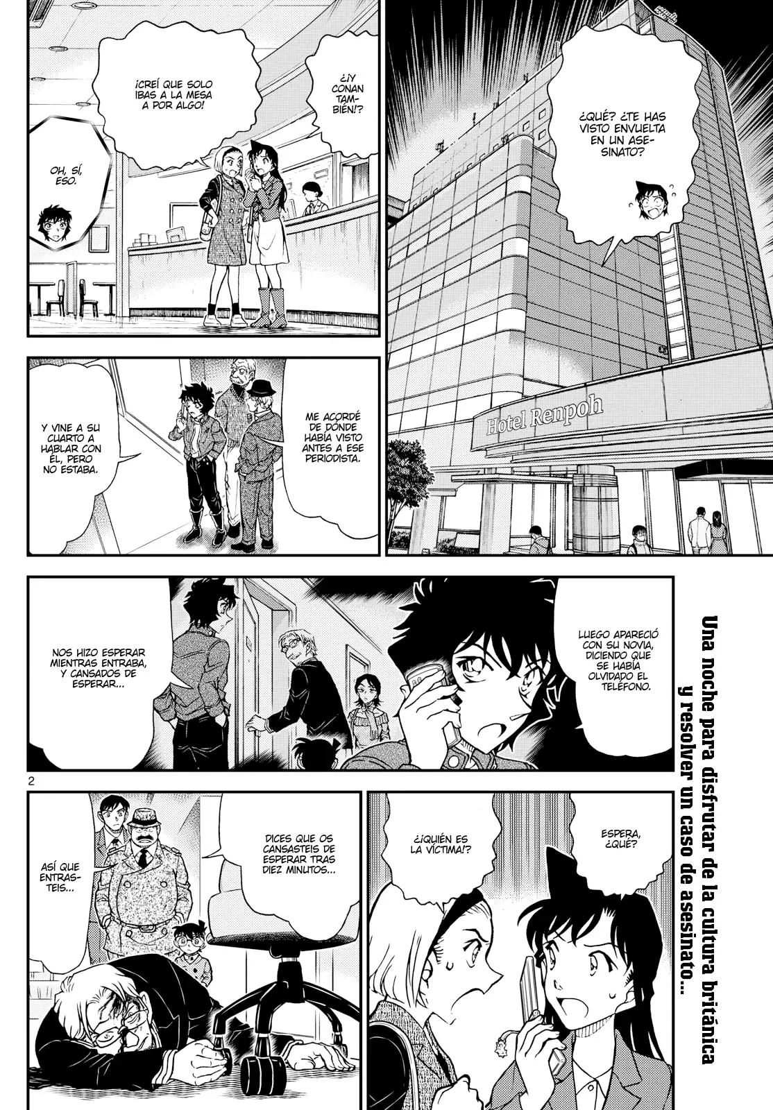 Detective Conan Capitulo 1152: Foto peligrosa página 2