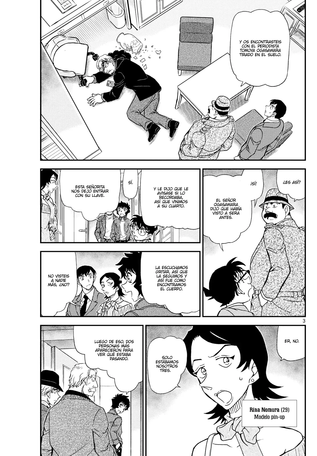 Detective Conan Capitulo 1152: Foto peligrosa página 3