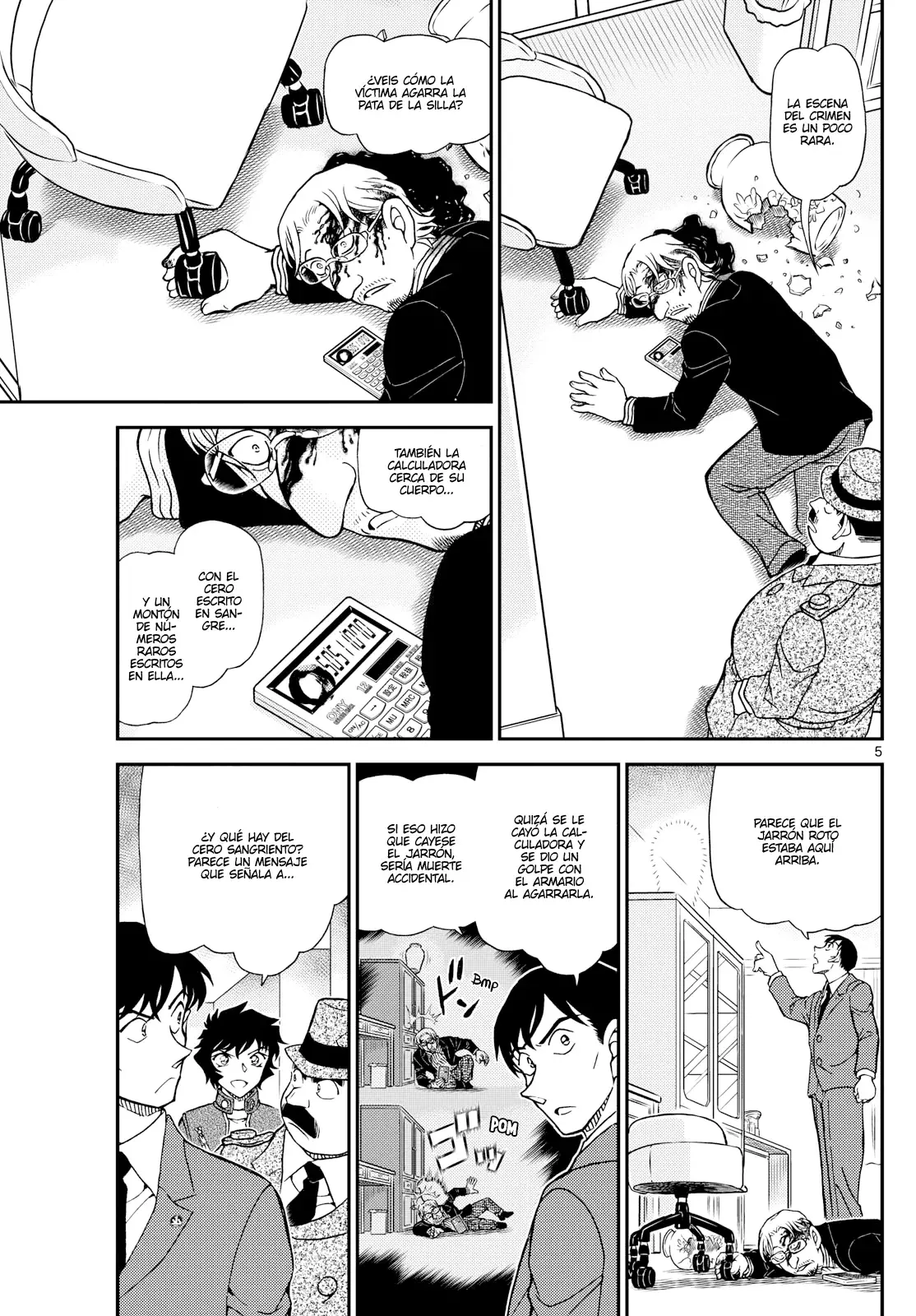 Detective Conan Capitulo 1152: Foto peligrosa página 5