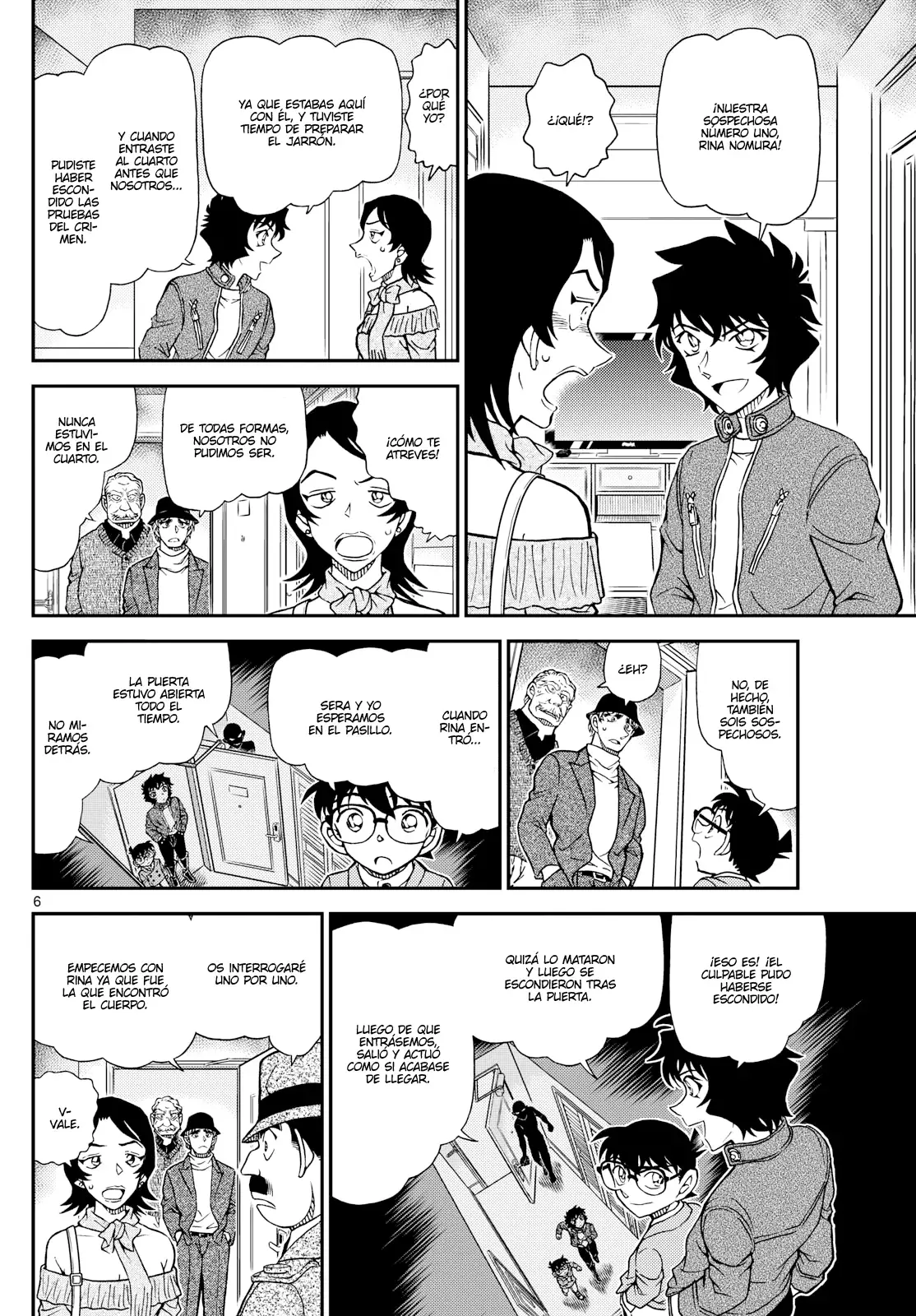 Detective Conan Capitulo 1152: Foto peligrosa página 6