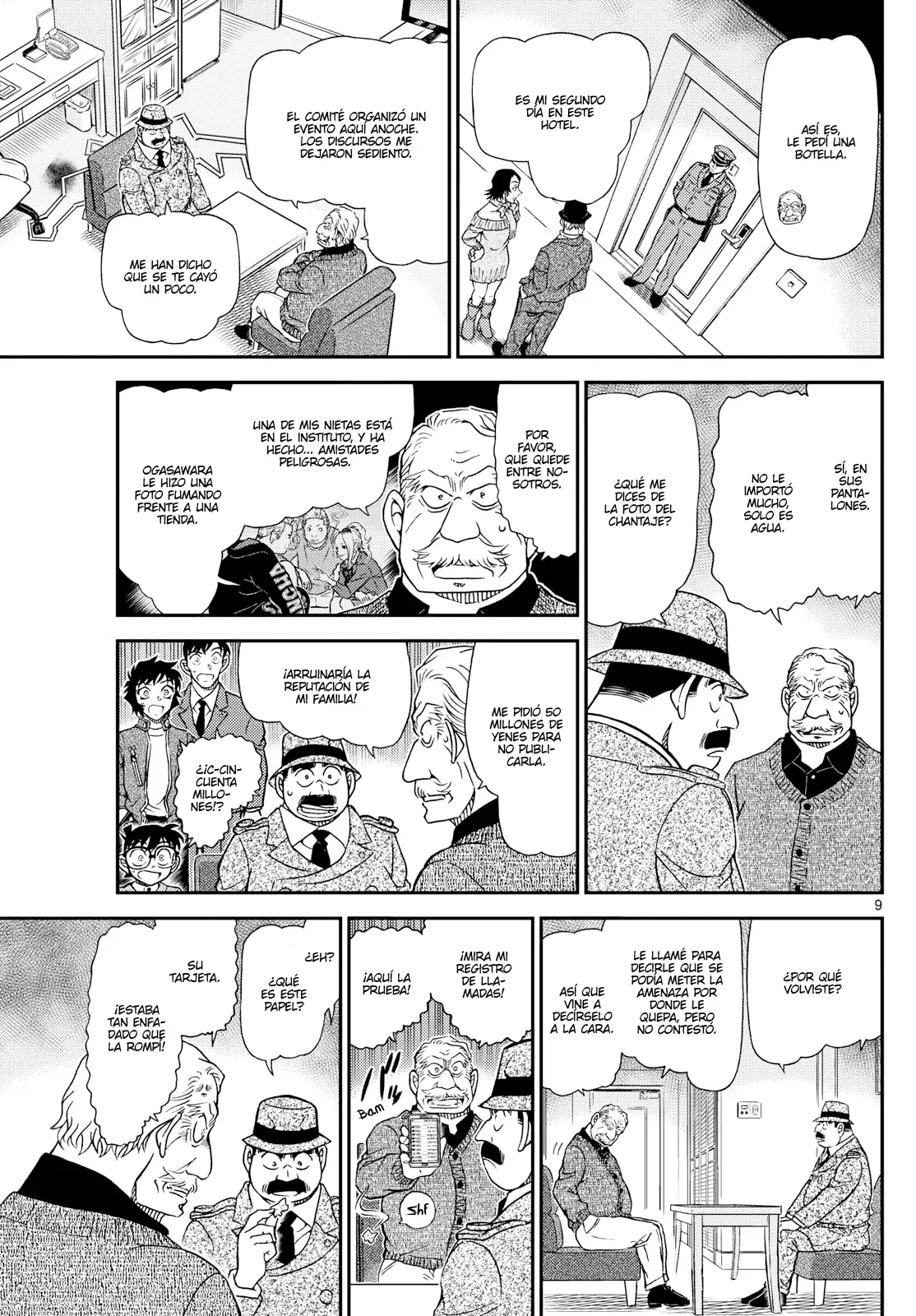 Detective Conan Capitulo 1152: Foto peligrosa página 9