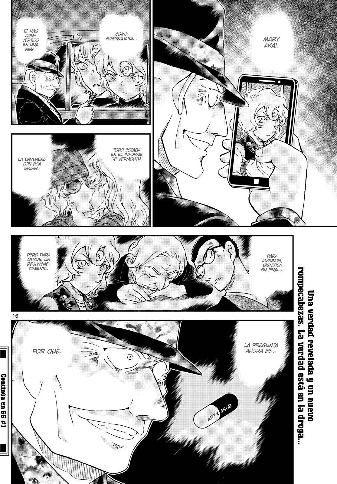 Detective Conan Capitulo 1153: La verdad revelada en la fotografía página 16