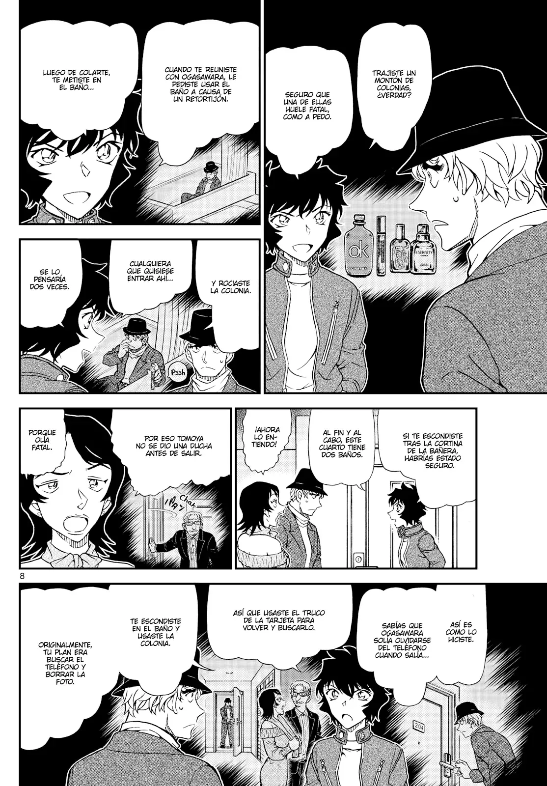Detective Conan Capitulo 1153: La verdad revelada en la fotografía página 8