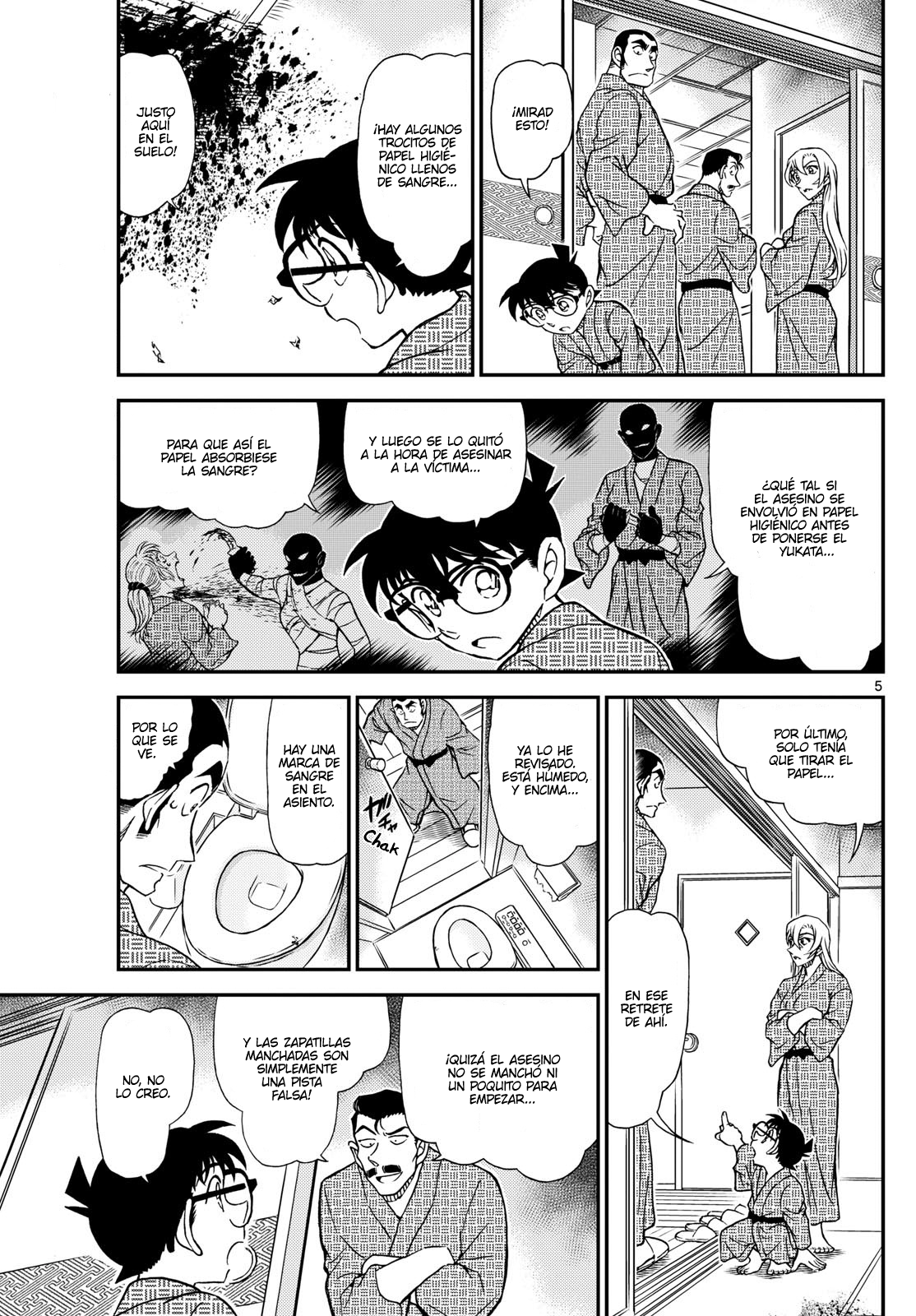 Detective Conan Capitulo 1155 página 5
