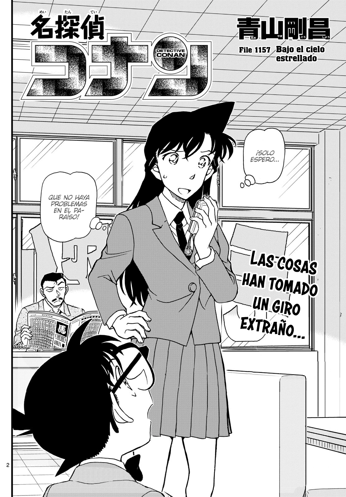 Detective Conan Capitulo 1157 página 2