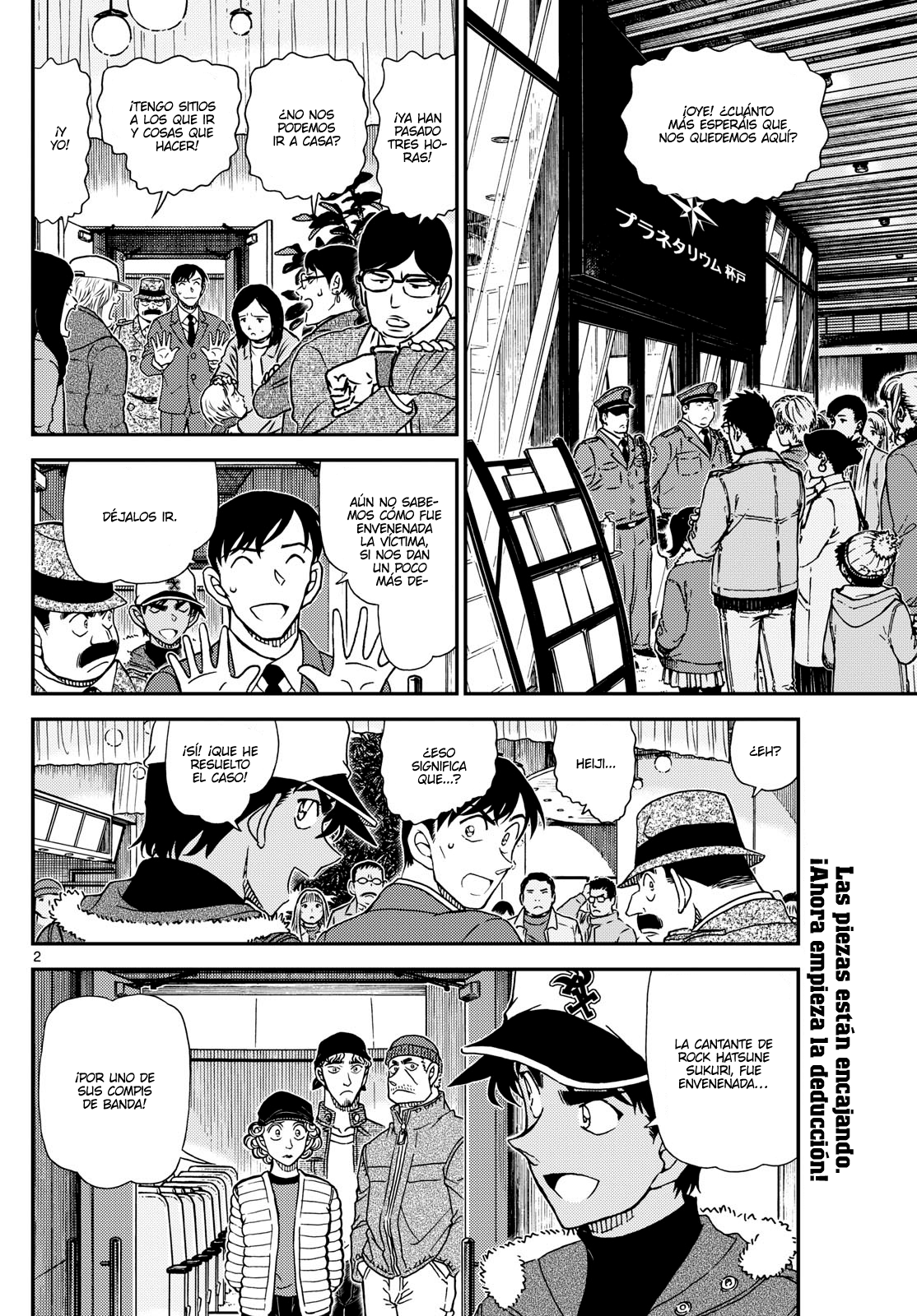 Detective Conan Capitulo 1159 página 2