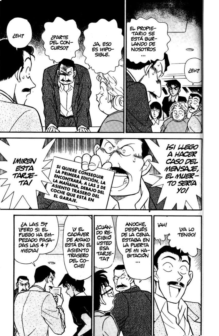 Detective Conan Capitulo 119: La chica que sabía demasiado página 9