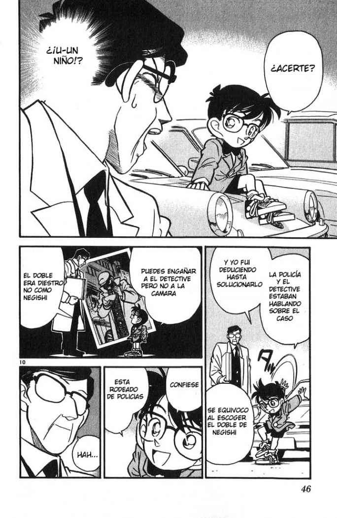 Detective Conan Capitulo 12: Las fotografías hablan página 10