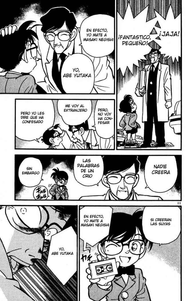 Detective Conan Capitulo 12: Las fotografías hablan página 11