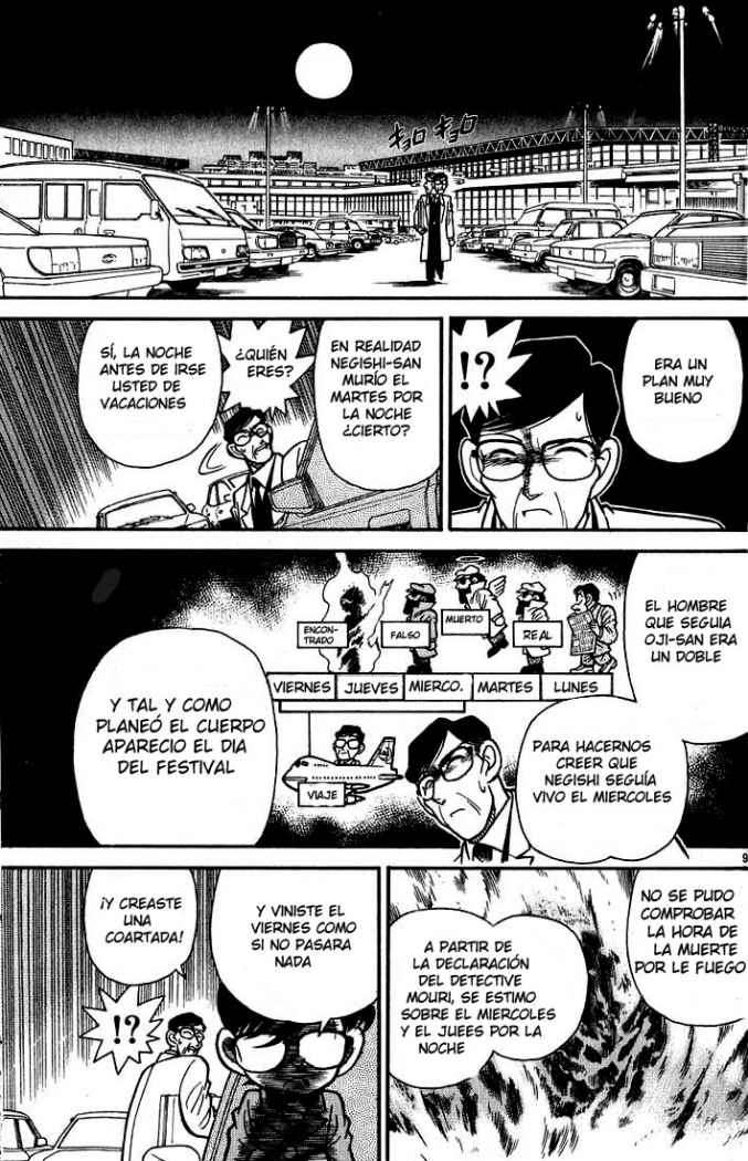Detective Conan Capitulo 12: Las fotografías hablan página 9