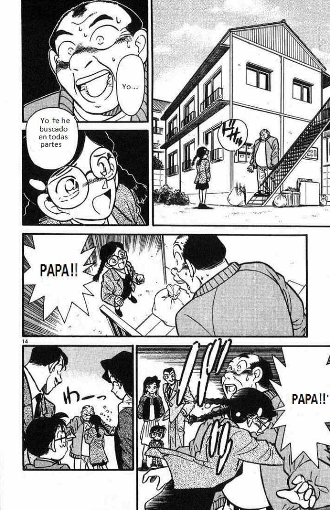 Detective Conan Capitulo 13: El hombre desaparecido página 14