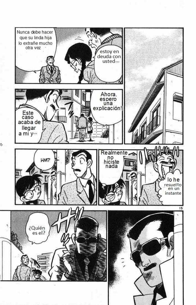 Detective Conan Capitulo 13: El hombre desaparecido página 15