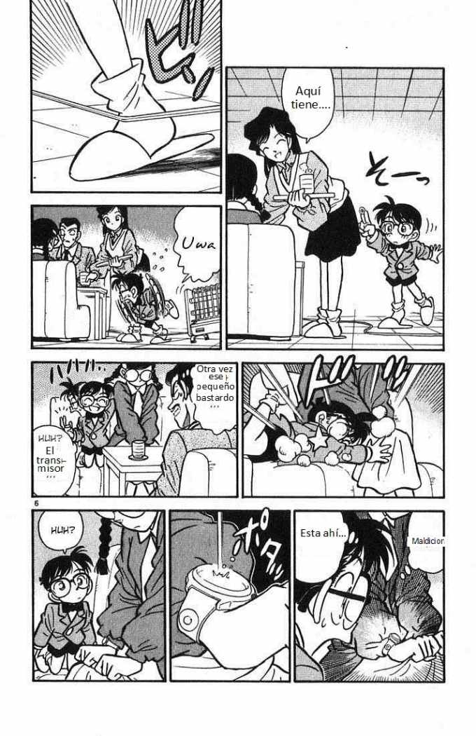 Detective Conan Capitulo 13: El hombre desaparecido página 6