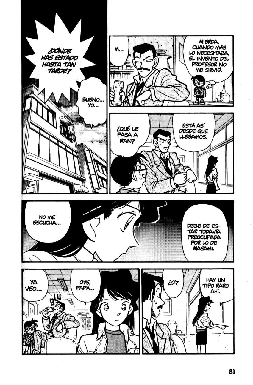 Detective Conan Capitulo 14: Una pobre chica página 13
