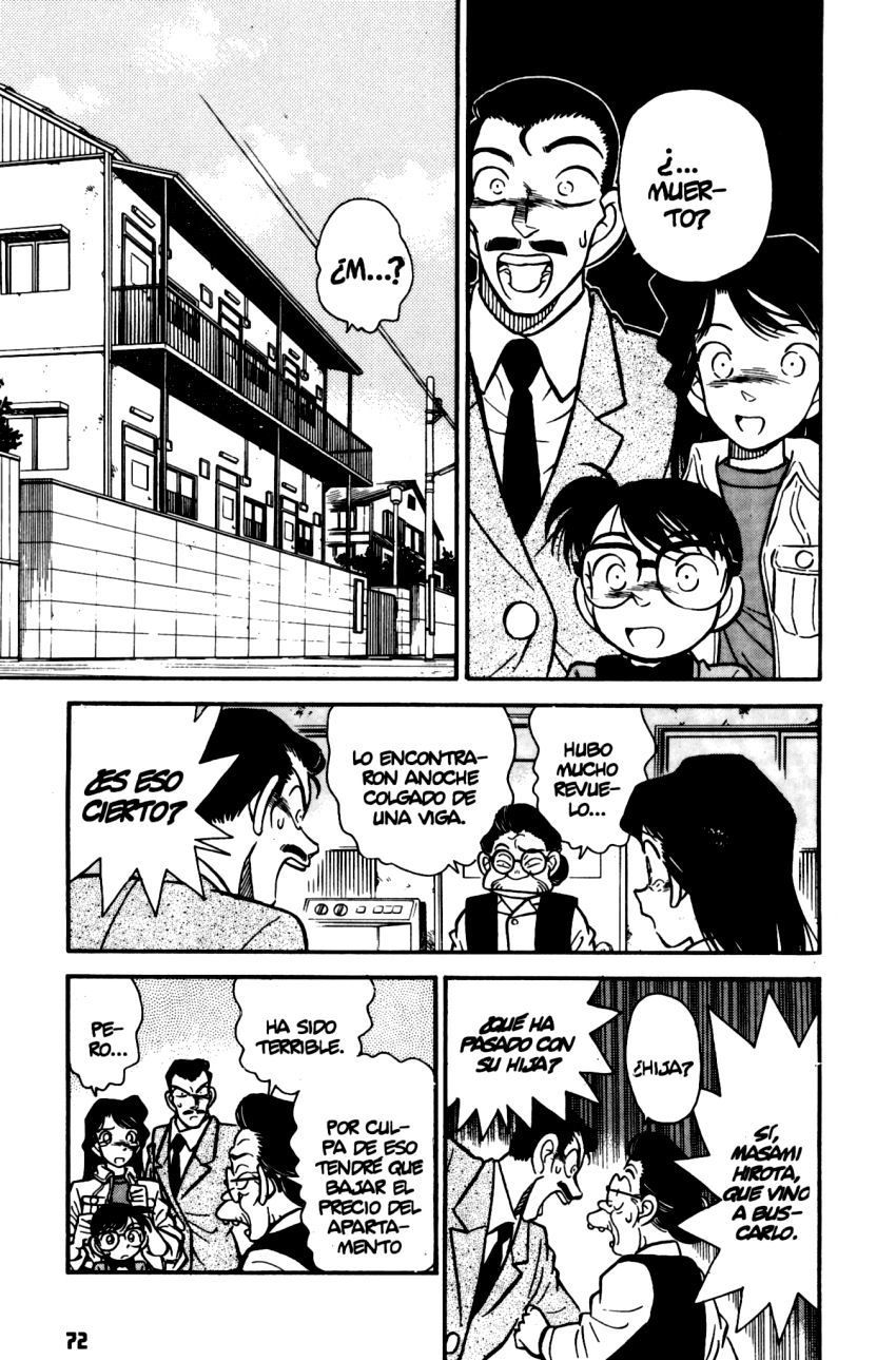 Detective Conan Capitulo 14: Una pobre chica página 4