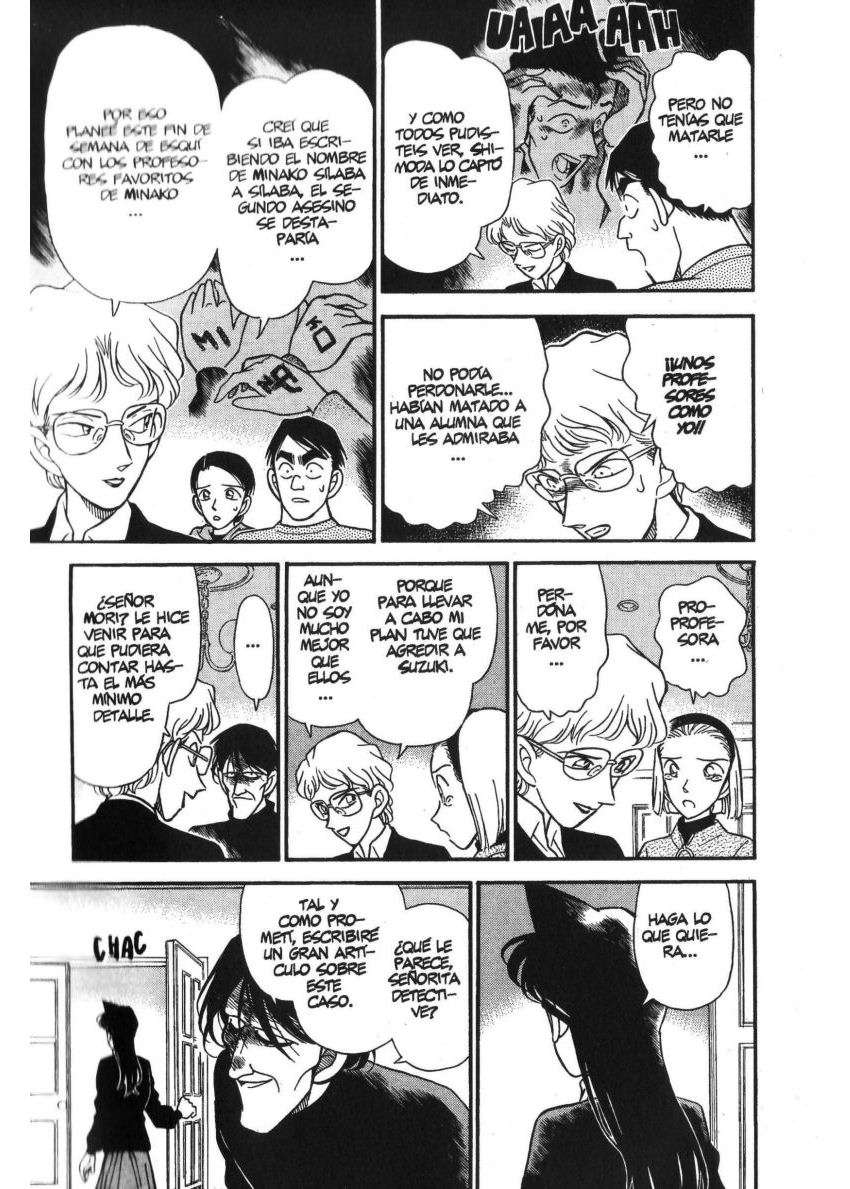 Detective Conan Capitulo 143: La verdad dicha entre lágrimas página 15